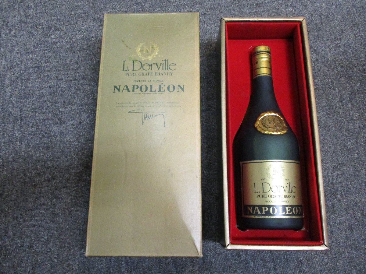 【未開栓】 L.Dorville(ル ドーヴィル)ナポレオン 40% 700ml拍卖