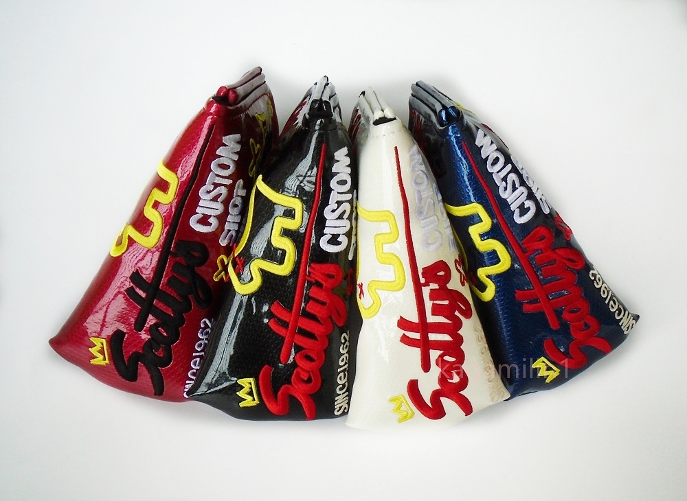 パターカバースコッティキャメロンツアーツアー支給 新作 磁石タイプ開閉 J-DOG 4個セット拍卖