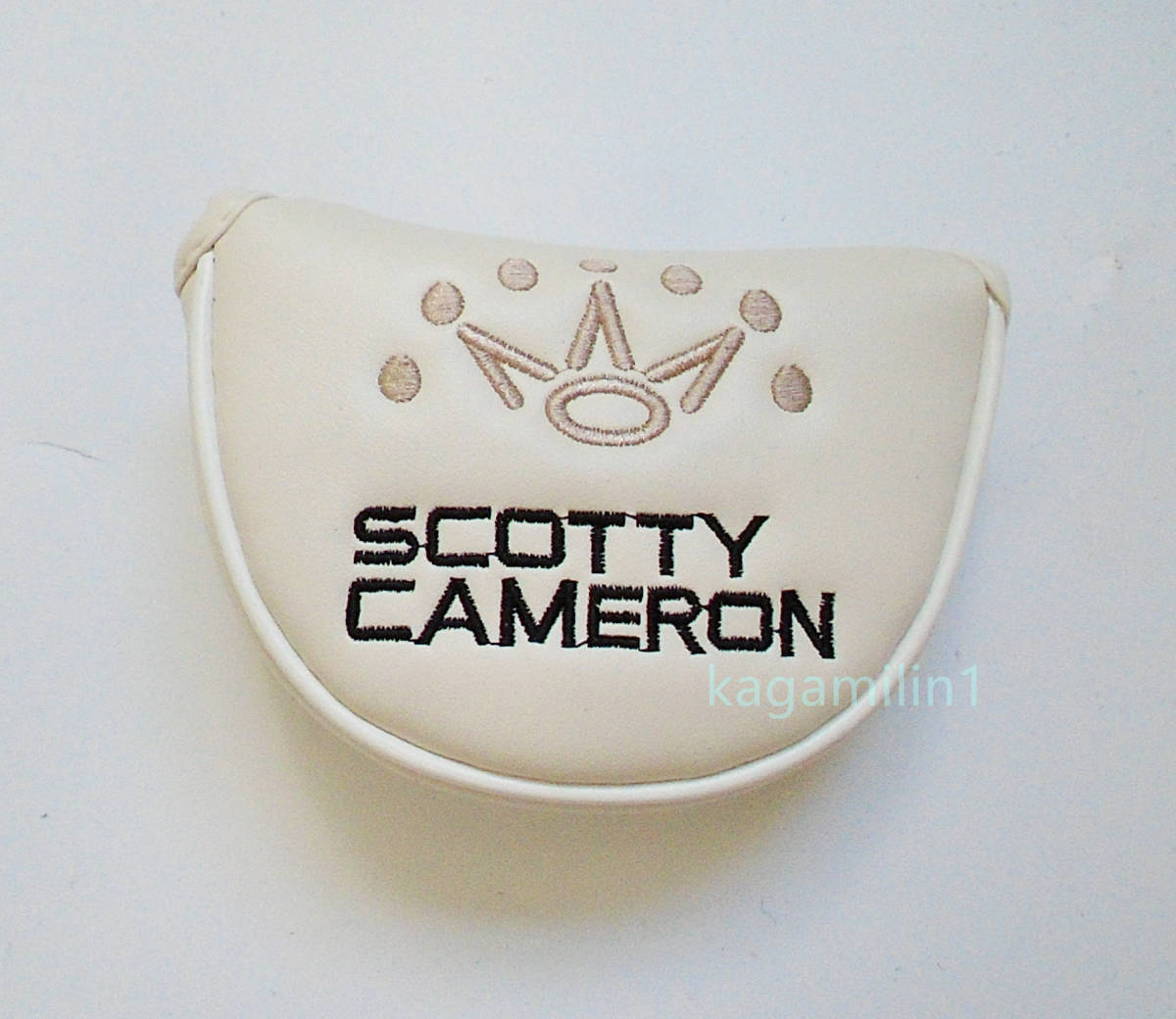 パターカバースコッティキャメロン マレットタイプ 磁石タイプ開閉 crown白拍卖