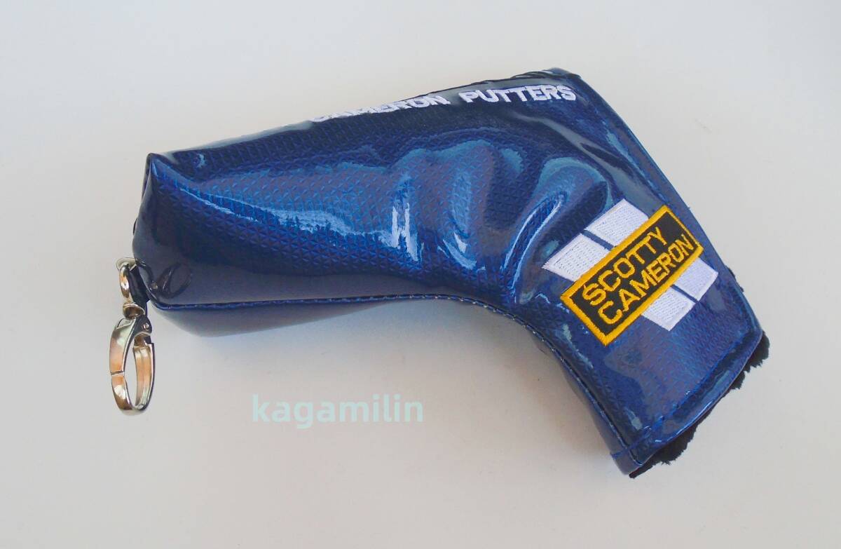 パターカバースコッティキャメロンツアーツアー支給 新作 磁石タイプ開閉 CP 青拍卖