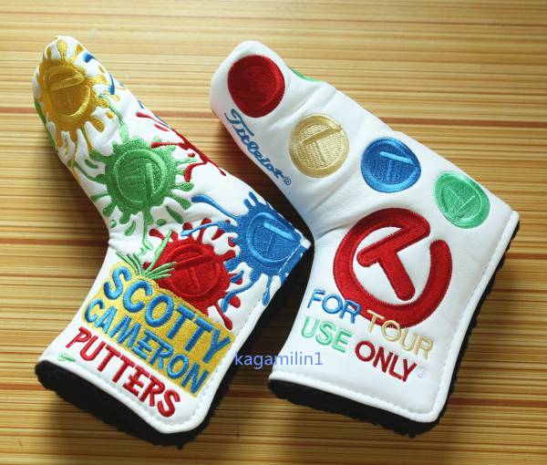 パターカバースコッティキャメロンツアーツアー支給 COLOR白 2個拍卖