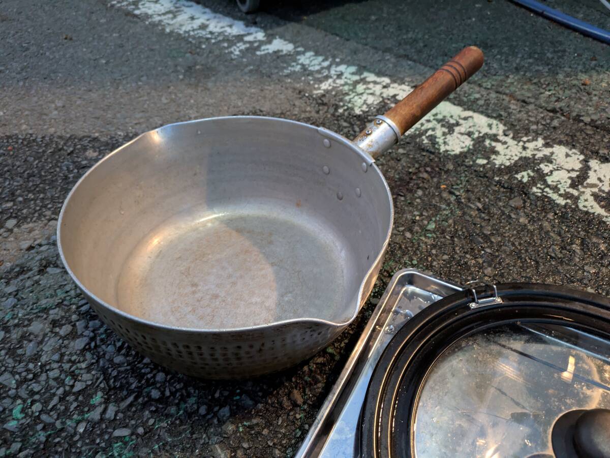 ジャンク アルミ鍋 雪平鍋 片手鍋 片口 30㎝ 他 現状品 10143315-45972拍卖