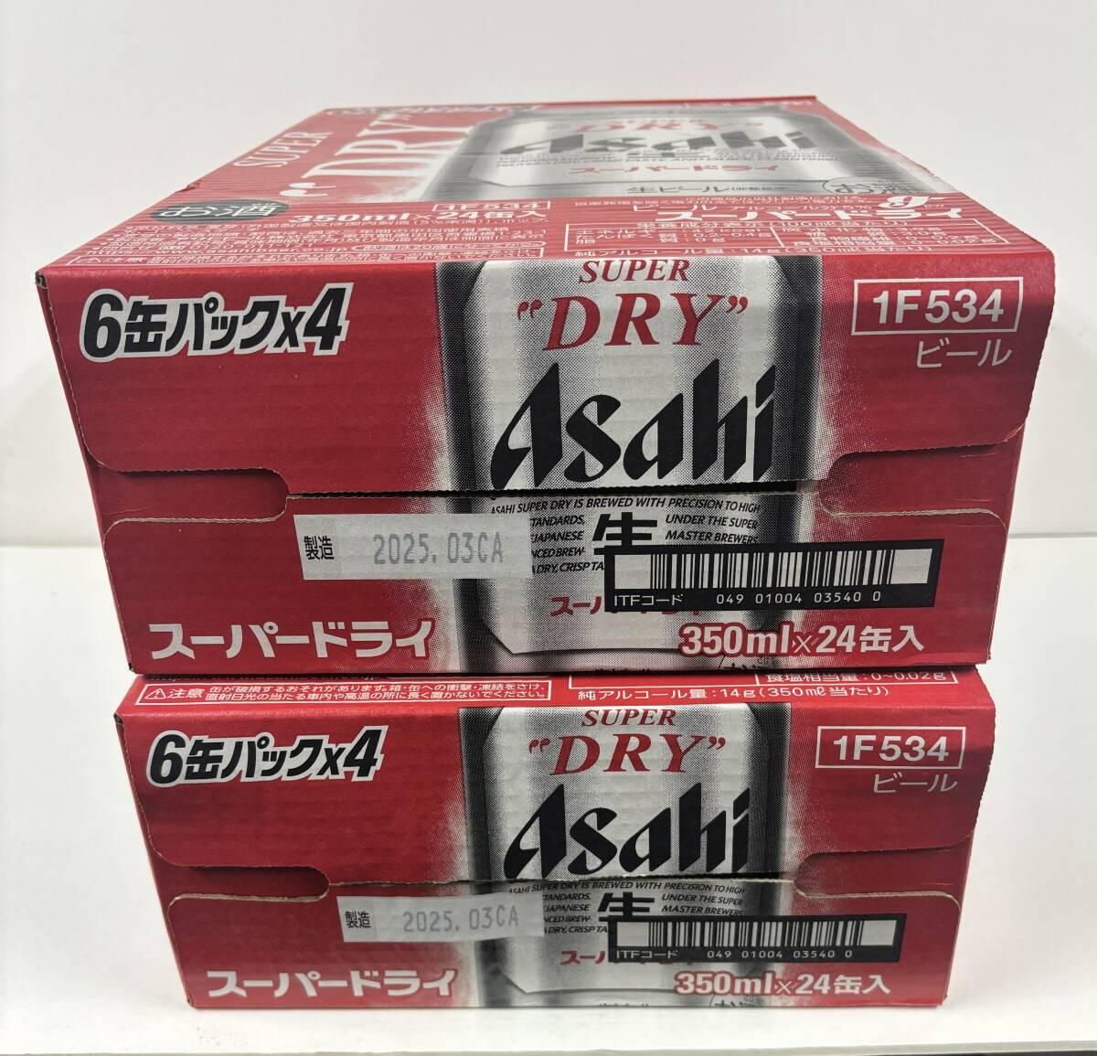 アサヒスーパードライ 350ml 計48缶拍卖