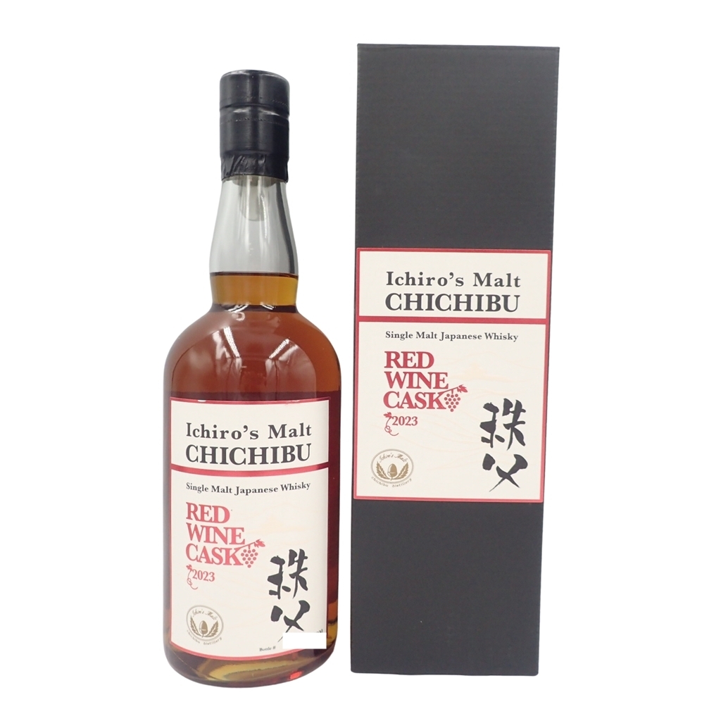 東京都限定◆ベンチャーウイスキー イチローズモルト 秩父 レッドワインカスク 2023 シングルモルト 700ml 50% ICHIRO'SMALT【W4】拍卖
