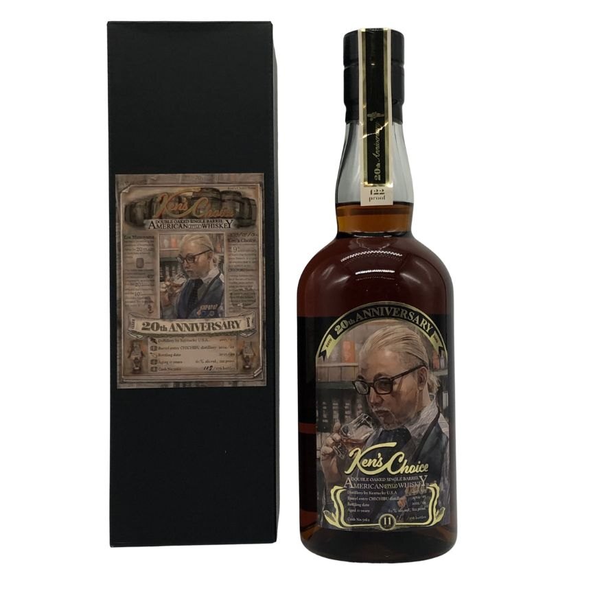 東京都限定◆イチローズモルト ケンズチョイス 11年 アメリカンスタイルウイスキー ケンズバー20周年【G1】拍卖