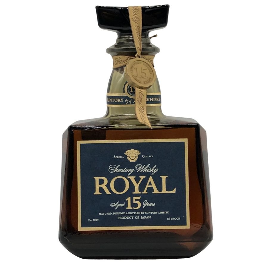 東京都限定◆サントリーローヤル 15年 ブルーラベル 700ml 43% SUNTORY WHISKY ROYAL ウィスキー【B1】拍卖