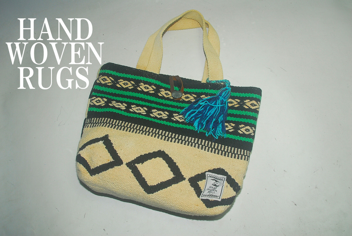 BBZ261◆大幅値下げ!早い者勝ち!他でも即決出品中!HAND WOVEN RUGS◆/存在感抜群!洗練されたデザイン!トート/バッグ拍卖