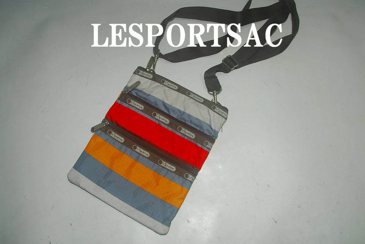 BBZ265◆大幅値下げ!早い者勝ち!他でも即決出品中!レスポートサック◆LeSportsac/存在感抜群!洗練デザイン!ショルダー・バッグ拍卖