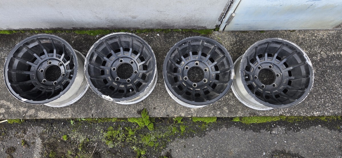 希少ホイール エンケイ バハ 15インチ8.5J 139.7 マイナス35? ランクル 40 60 ランドクルーザー拍卖