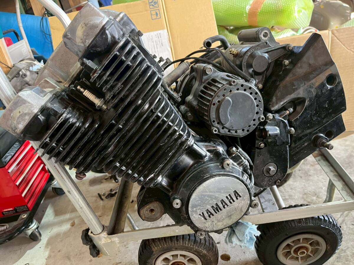 2525-40 実働エンジン XJR1200 4KG 走行距離22000キロ エンジン実動車拍卖