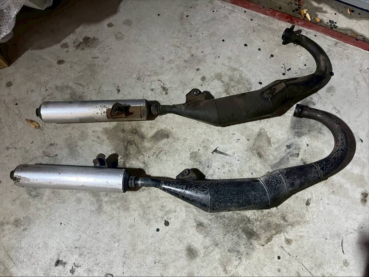 252522-40 純正マフラー チャンバー RG250γ ガンマ GJ21A クランキング確認済み拍卖