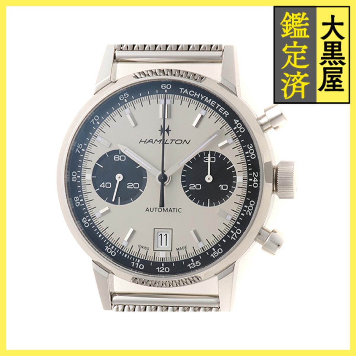 HAMILTON ハミルトン アメリカンクラシック イントラマティック H38416111 SS シルバー/ブラック 男性用/Men's拍卖