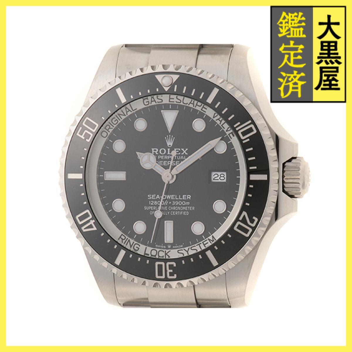 ROLEX ロレックス ロレックス ディープシー 126660 SS 自動 ブラック 男性用/Men's watches拍卖