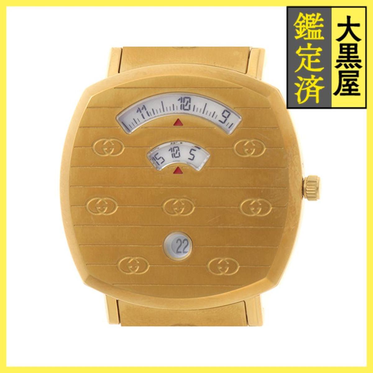 Gucci グッチ - 157.3 SS ゴールド 男性用/Men's watches拍卖