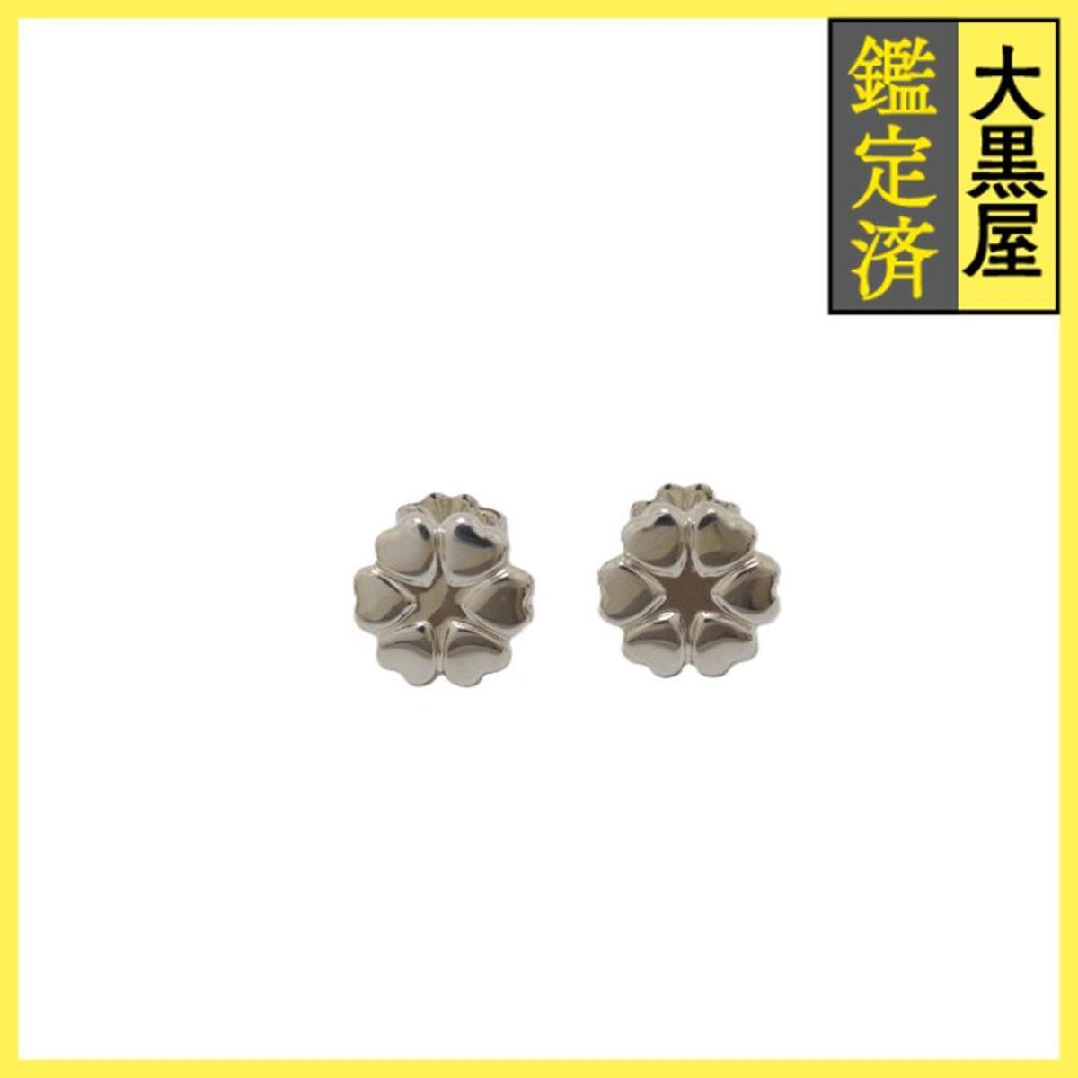 TIFFANY&CO ティファニー クラウンオブハートピアス SV シルバー 925 両耳用拍卖