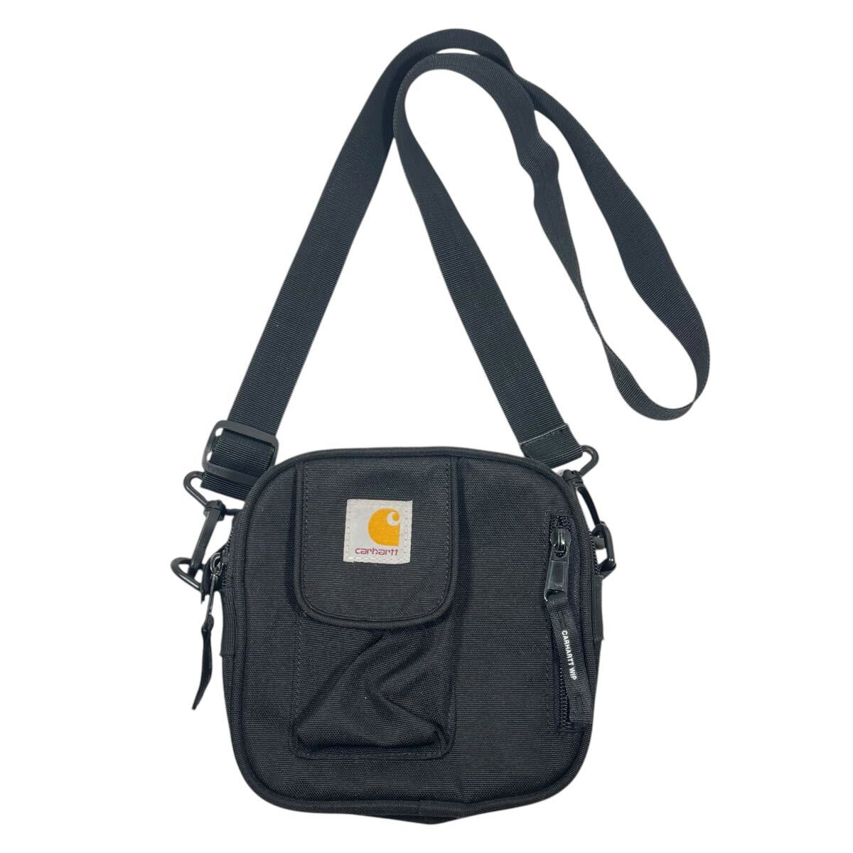 Ye2438cc Carhartt WIP カーハート WIP ESSENTIALS BAG SMALL エッセンシャル バッグ スモール ブラック 黒 ショルダーバッグ拍卖