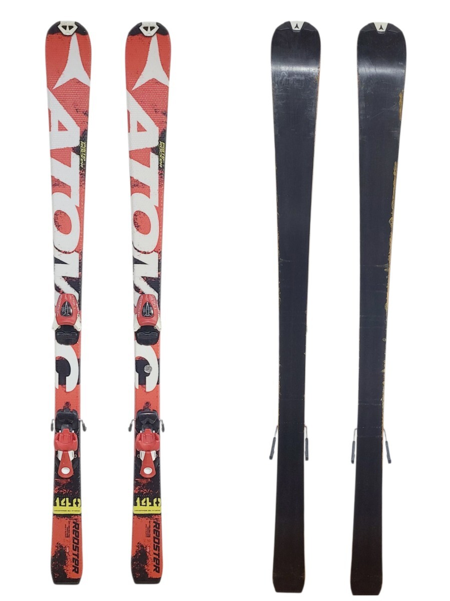 Ye2464LL ATOMIC アトミック レーシングモデル レッドスター REDSTER レッドテンション スキー板 ビンディングセット 140cm ジュニア拍卖