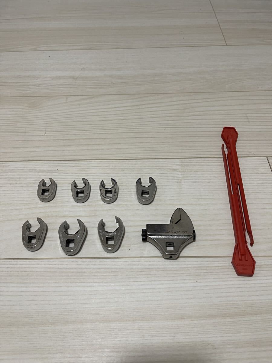 スナップオン フレアクローフットレンチ セット 旧ロゴ拍卖