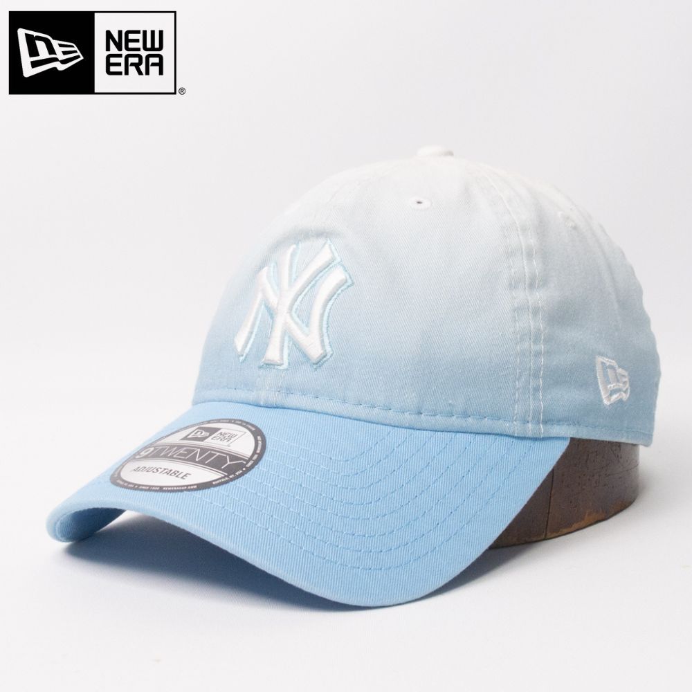 新品 NEW ERA ニューエラ ヤンキース キャップ グラデーション ブルー拍卖