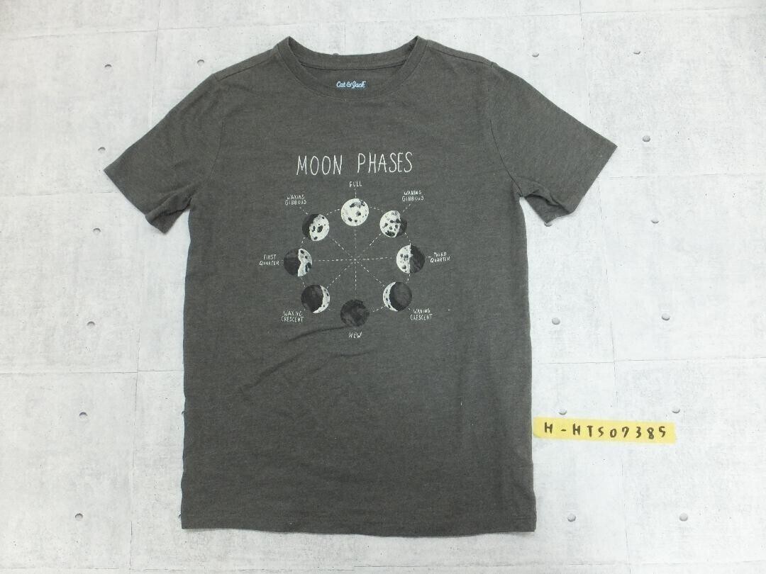 カジュアル!cat&jack 月齢プリント 半袖Tシャツ拍卖