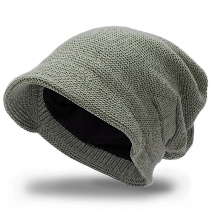 ニット帽 ニットキャップ メンズ レディース フリース内蔵 帽子 つば付き ビーニー ワッチキャップ 7986979 普通サイズ F 新品拍卖