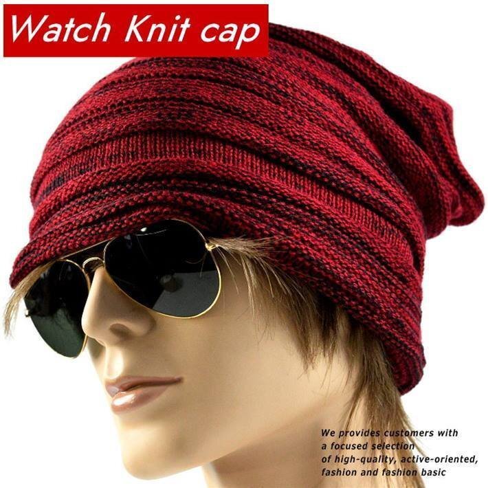 年中大活躍! ワッチキャップ キャップ ニット帽子 ニットキャップ メンズ レディース 7998075 レッド 普通サイズ 新品 1円 スタート拍卖