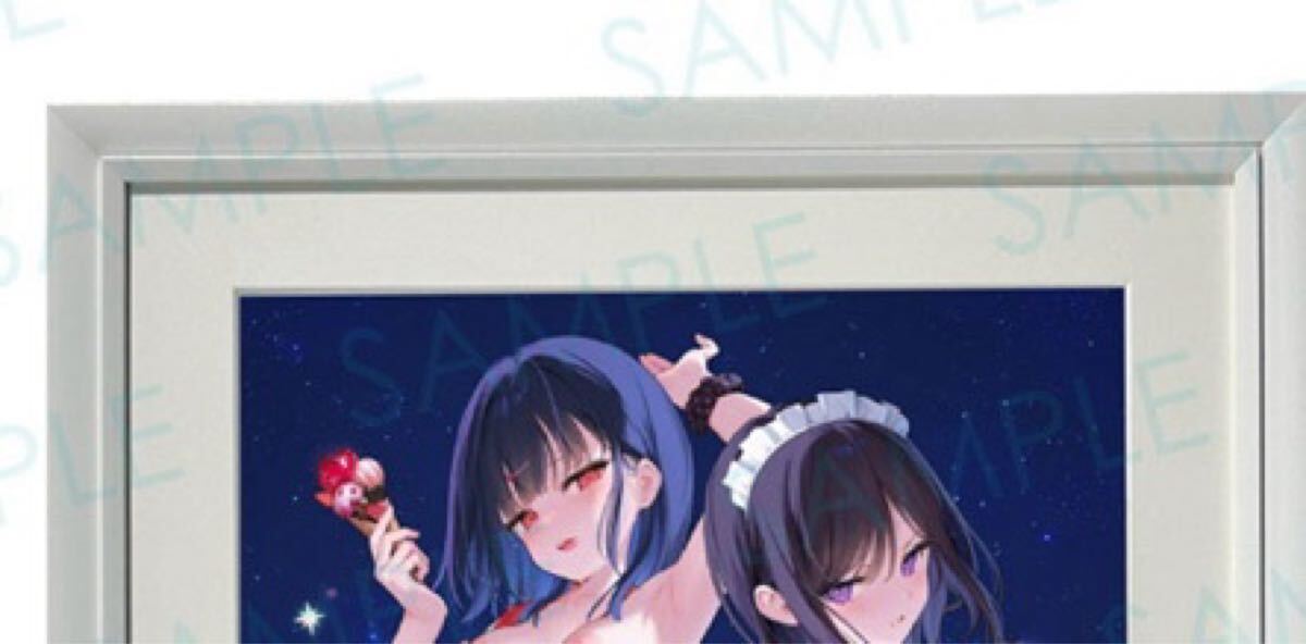 mignon先生直筆サイン入り複製原画 描き下ろし いちご&セイラ mignon ONLYSHOP Jewelry Night】拍卖