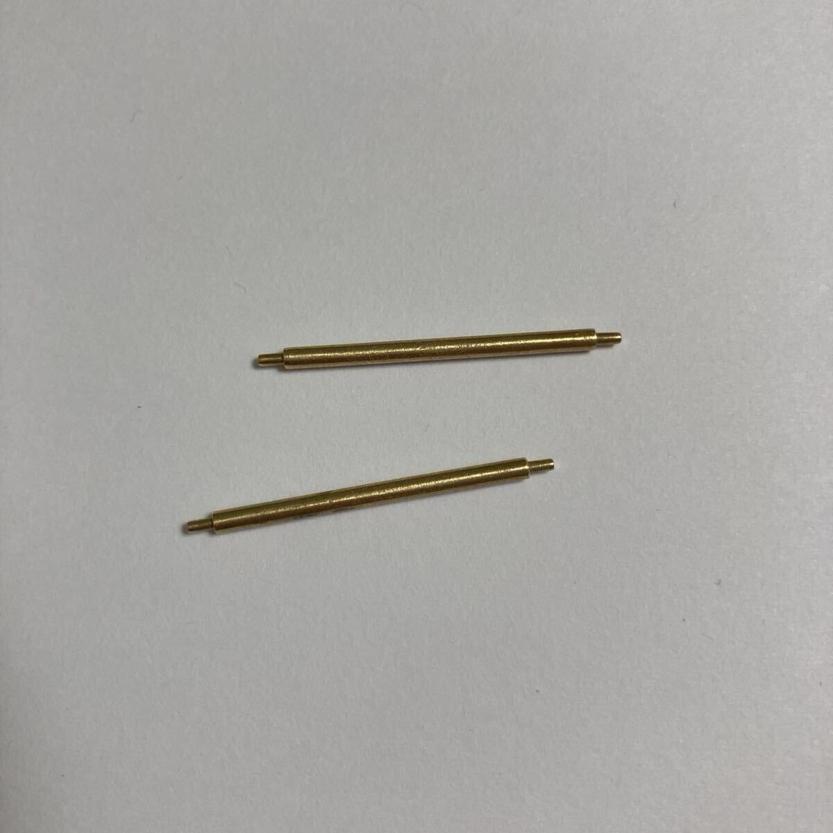 バネ棒 26mm 18金 (K18YG) 年代不詳 スイス ビンテージ 18K拍卖