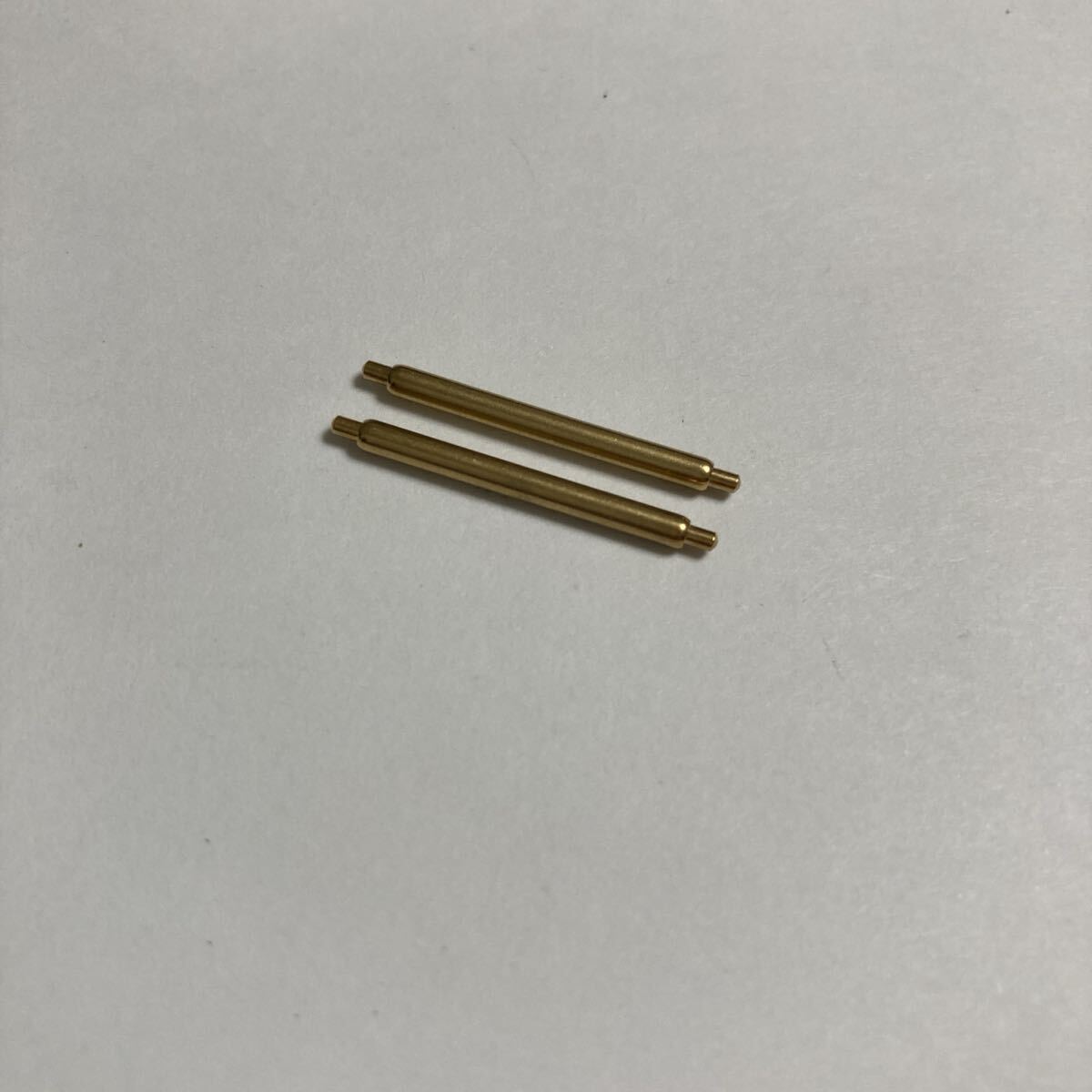 バネ棒 パテック カラトラバ型 20mm 18金 (K18YG) 18K 年代不詳 ビンテージ 太い拍卖