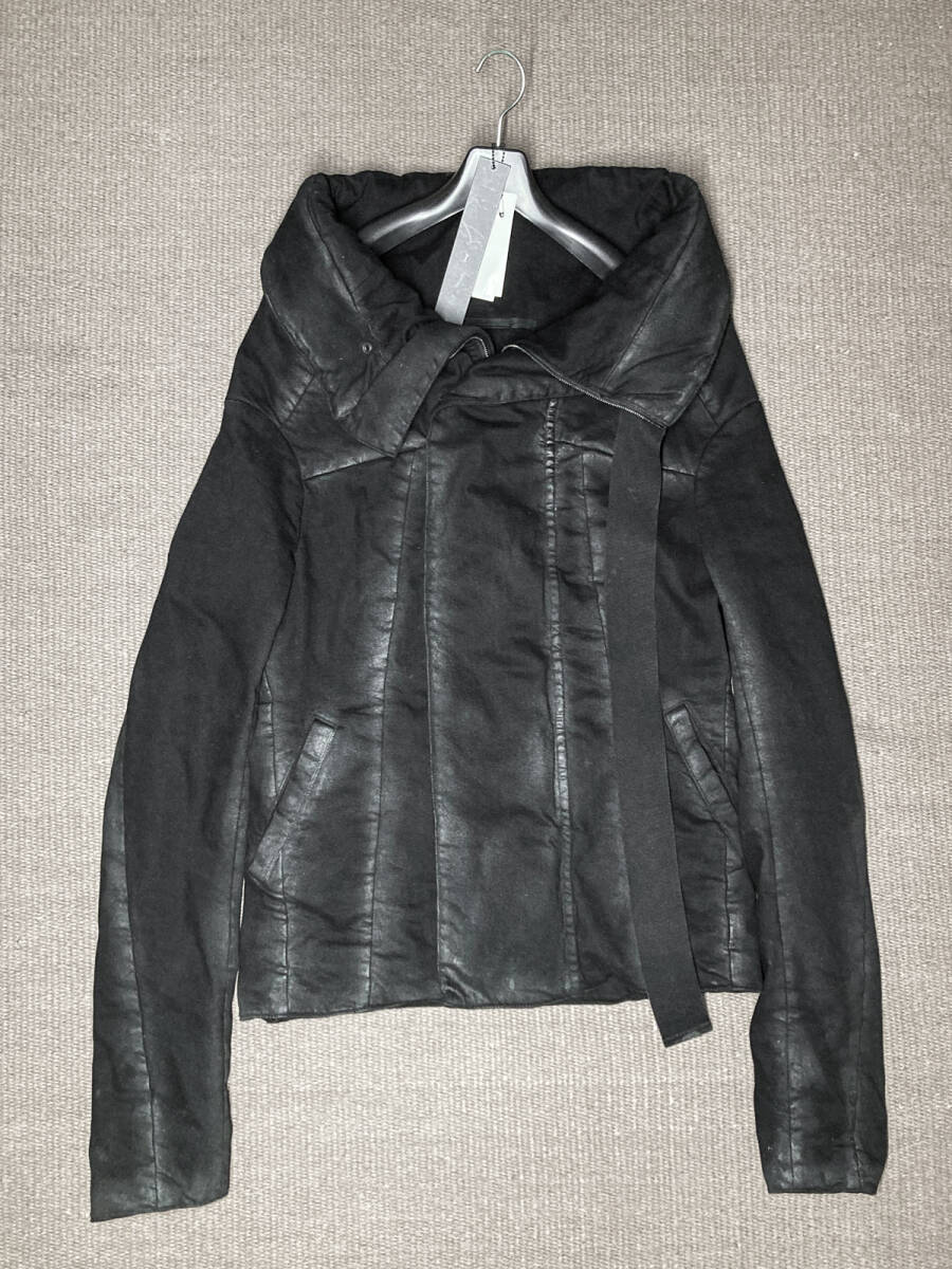 JULIUS ユリウス シリンダーネックジャケット ブルゾン アウター ブラック サイズ:2 ( M ) タグ ハンガー 付き Rick Boris拍卖