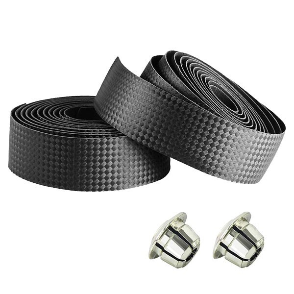 送料無料 バーテープ ロードバイク 自転車 クロスバイク エンドキャップ付き EVA (2)拍卖