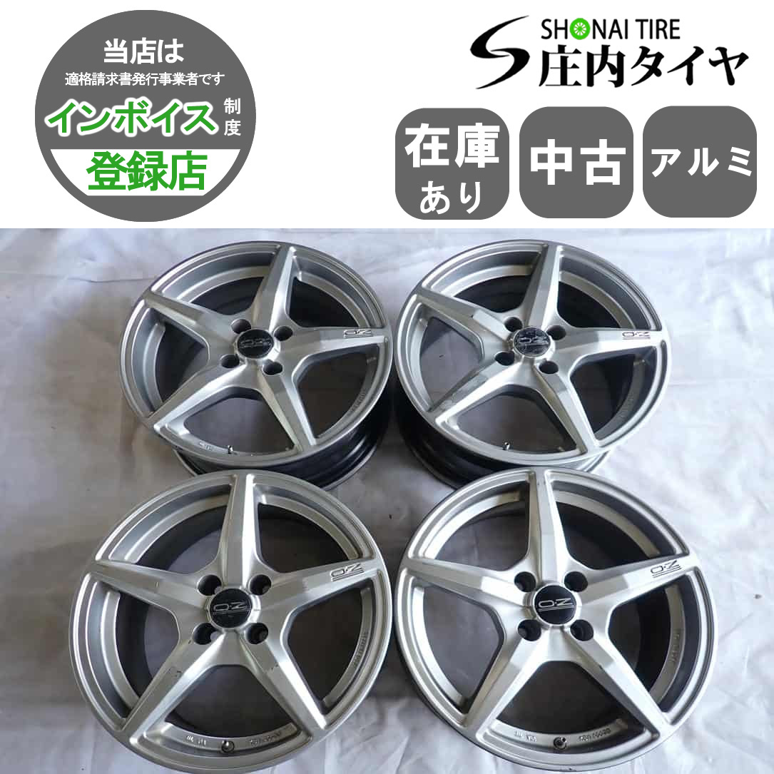 4本SET 会社宛 送料無料 16×7J O.Z カノーヴァ アルミ ホイール 4穴 PCD 100mm +42 ハブ径68mm MINI クーパー 店頭交換OK 特価!NO,W1199拍卖