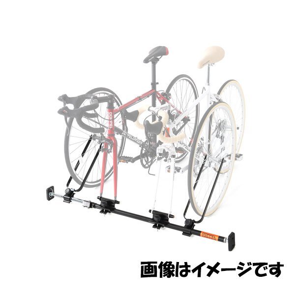 957*DOPPELGANGER ドッペルギャンガー インカーサイクルペアキャリア 車内キャリア 車載キャリア DDS376-BK 【未使用品】拍卖