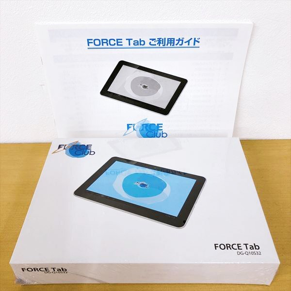 997*FORCE Club フォルスクラブ FORCE Tab DG-Q10S32 10.1インチ Androidタブレット ご利用ガイド付き【未使用未開封品】拍卖