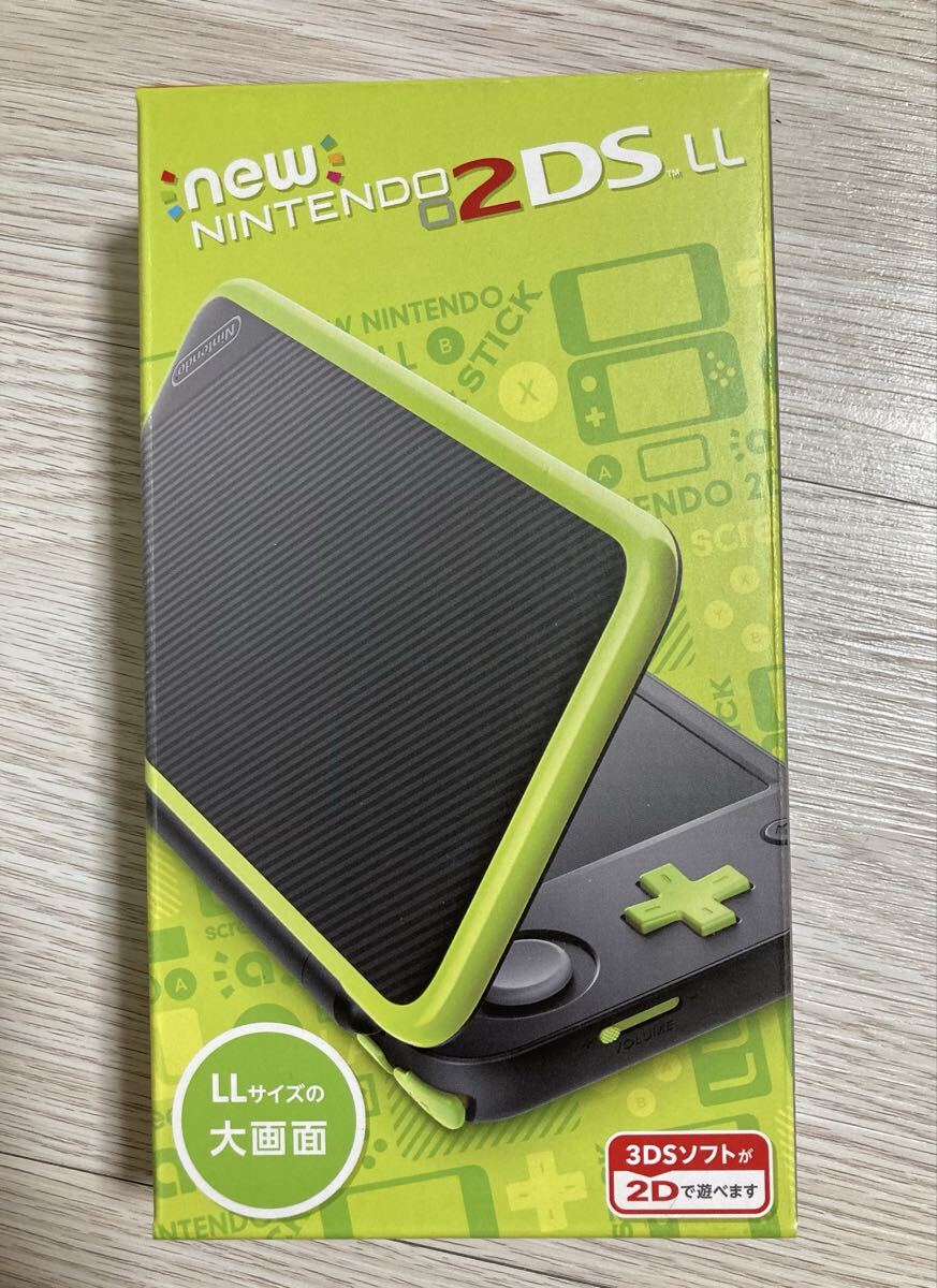 Newニンテンドー2DS ライム ブラック 新品拍卖