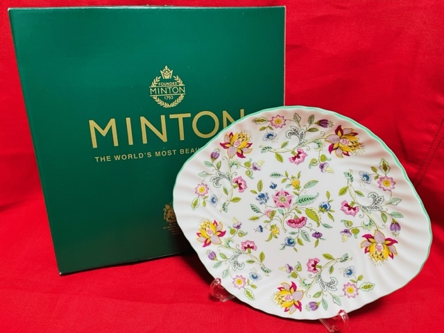 ロイヤルドルトン ミントン ハドンホール B&Bプレート ROYAL DOULTON MINTON HADDON HALL B&B PLATE ① 新品未使用拍卖