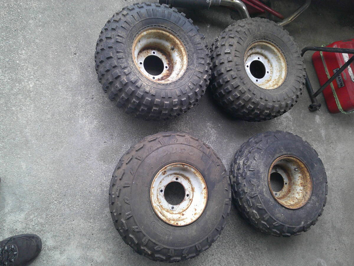 バギー、タイヤ、中古、DURO,AT19x7-8,18x950-8、中古拍卖