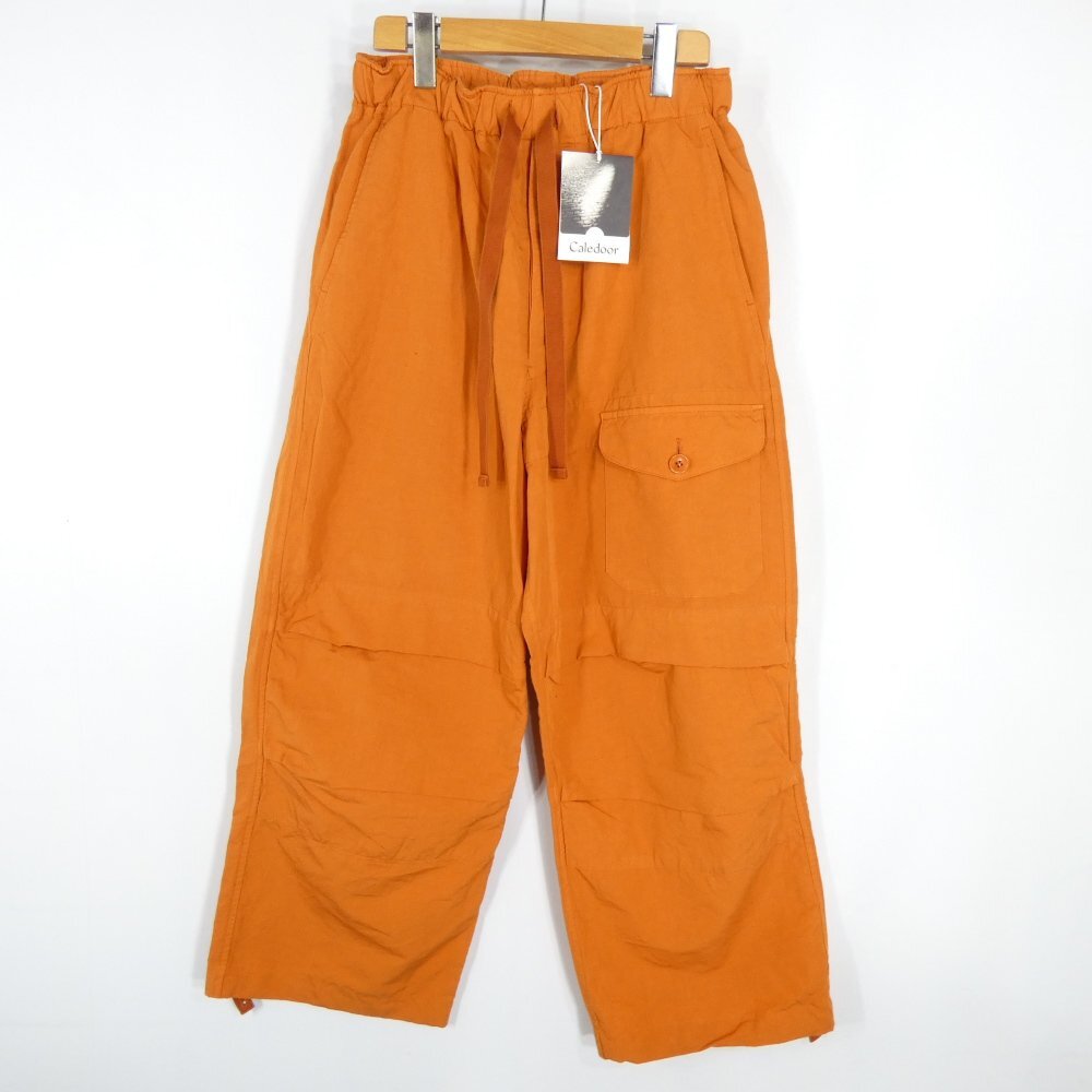 Caledoor カレドアー 6021-1401 ワイドイージー トラウウザー Brick Size S #37210 アメカジ カジュアル ミリタリー ボトムス拍卖