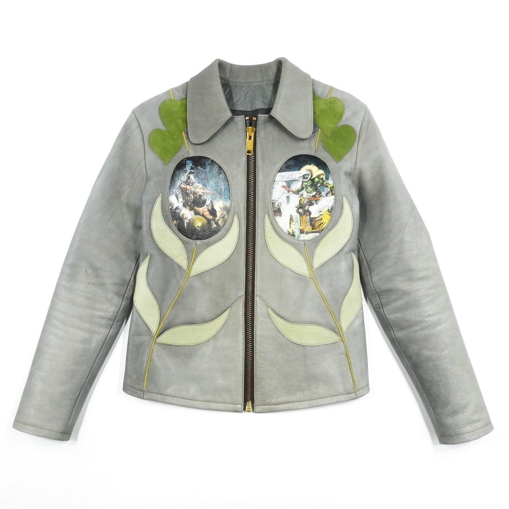 South Paradiso サウスパラディソ レザージャケット ペイント #37275 アメカジ カジュアル アウター拍卖