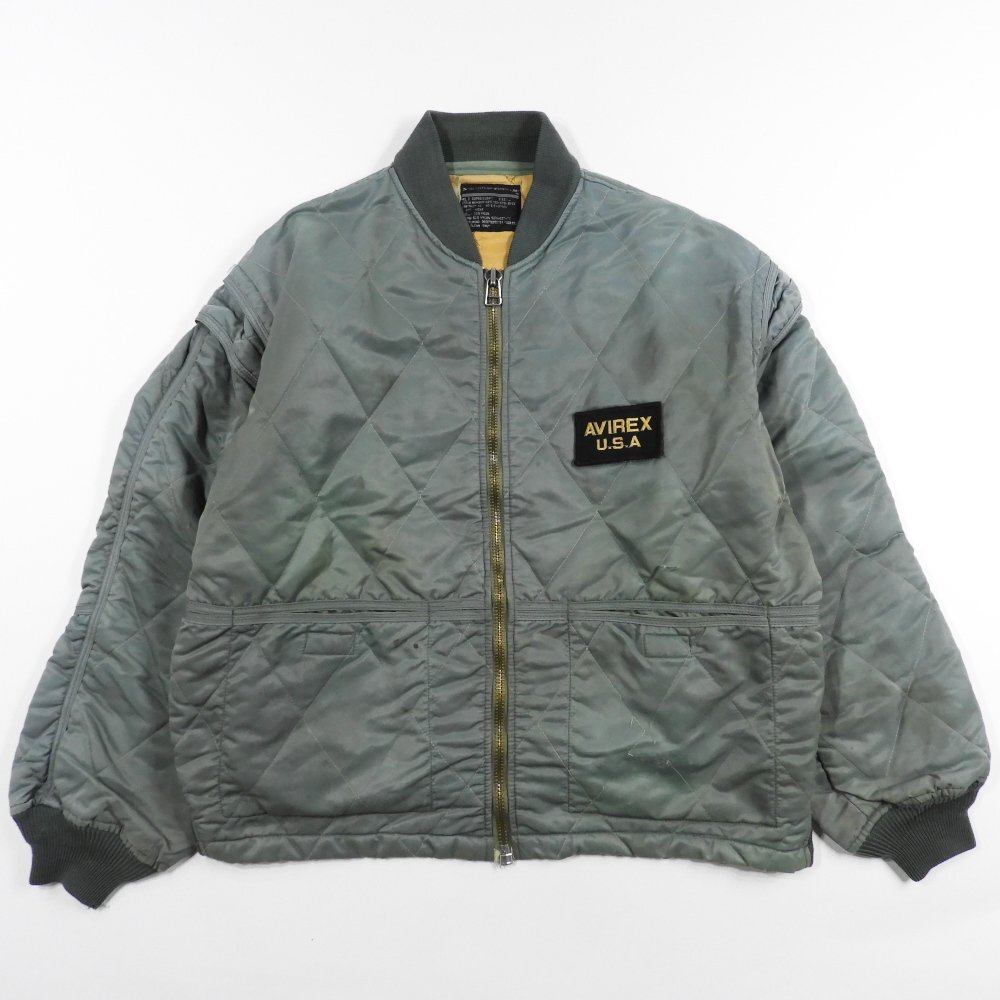 AVIREX アヴィレックス MA-1 フライトジャケット #37496 アメカジ ミリタリー 軍物 アウター拍卖