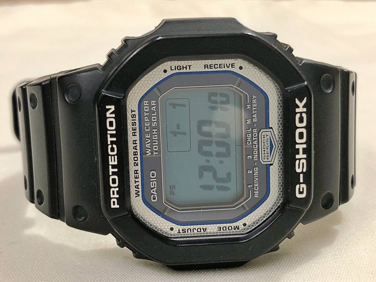 G-SHOCK GW-5600LVJ スーパーマンリターンズコラボ ※ライト点かない バッテリー交換必要 管DARR拍卖