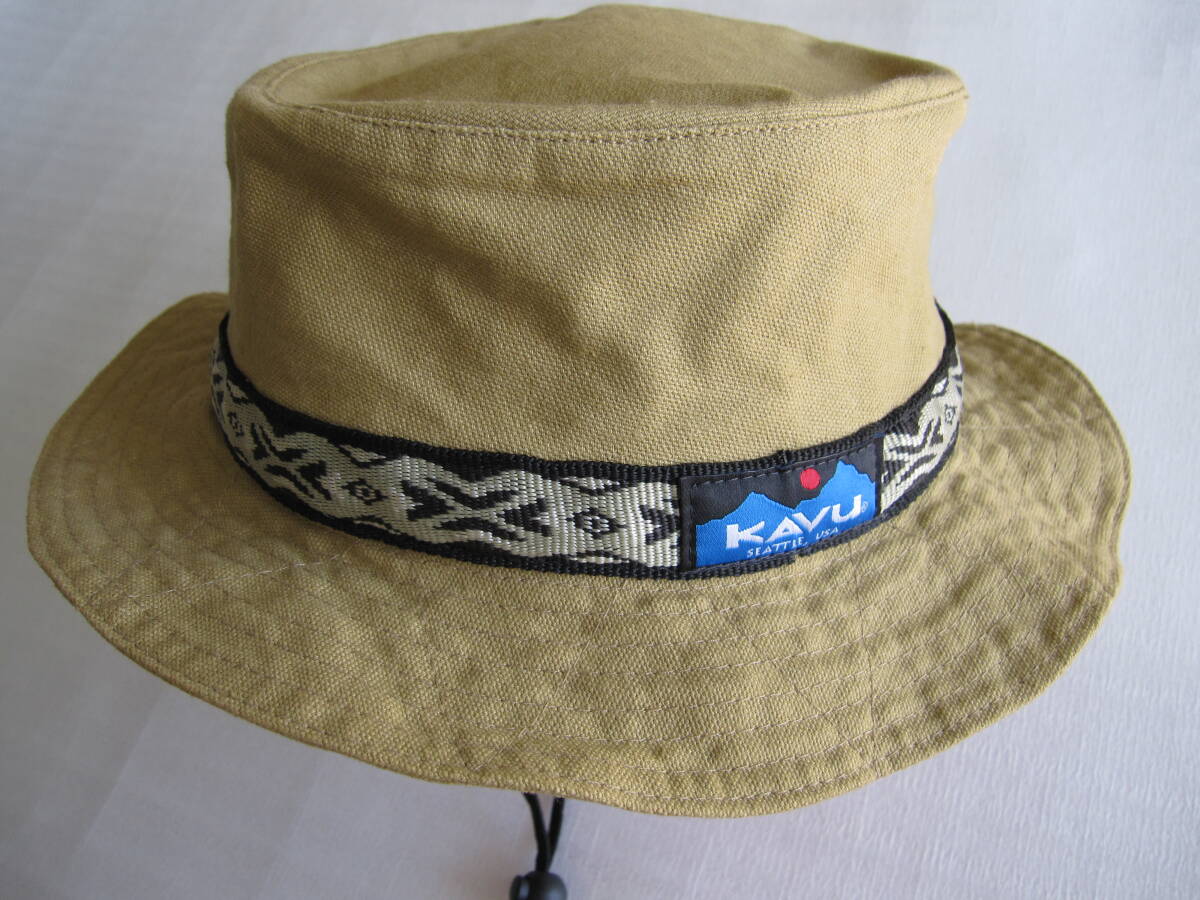 KAVU カブー ストライプ バケット ハット (USA製) (未使用品) 拍卖