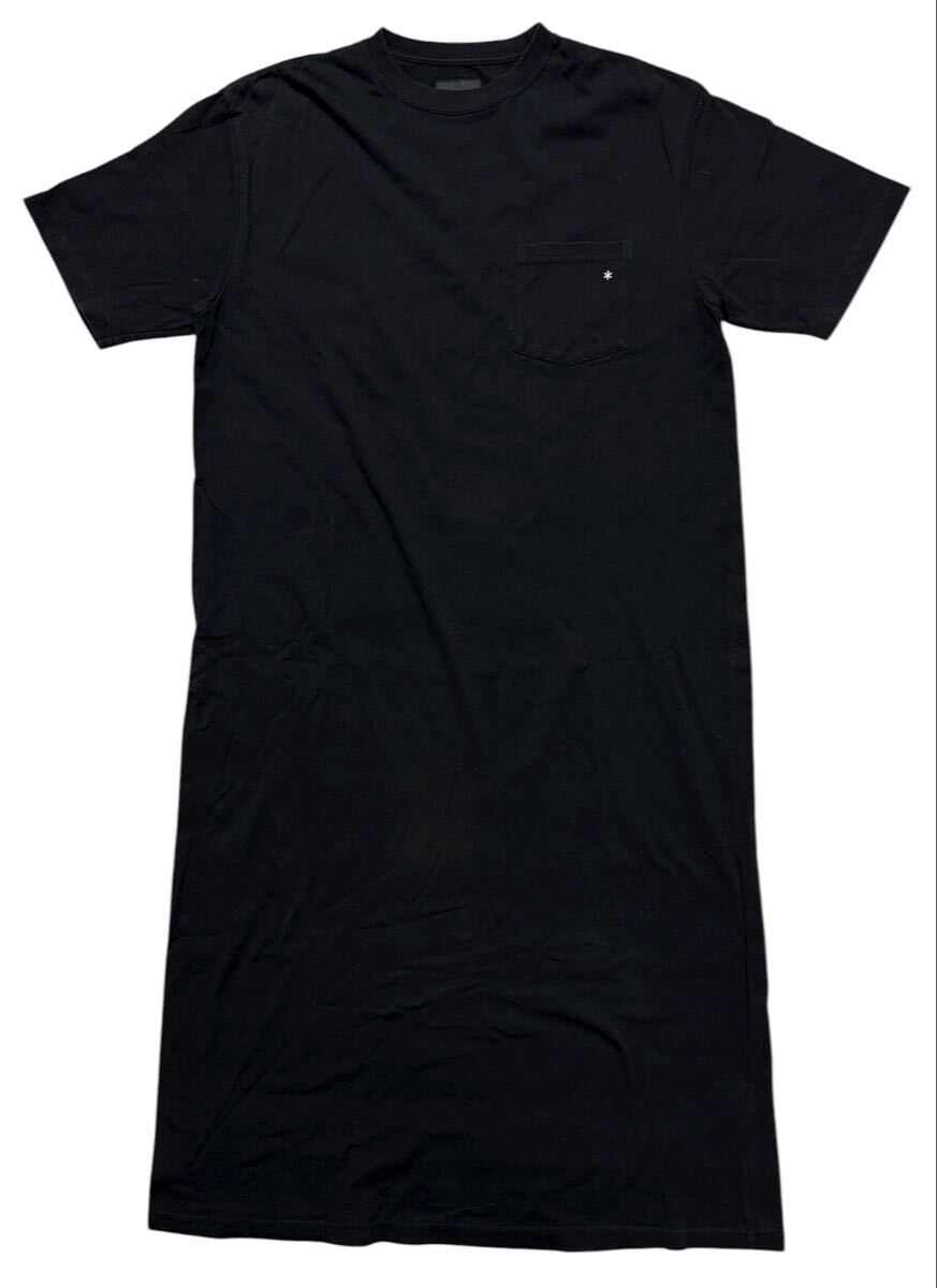 ▲ snowpeak スノーピーク JOURNALSTANDARD ジャーナルスタンダード 別注 ▲ ビッグロゴプリント ロゴ刺繍 ポケットT ワンピース ワンピ拍卖