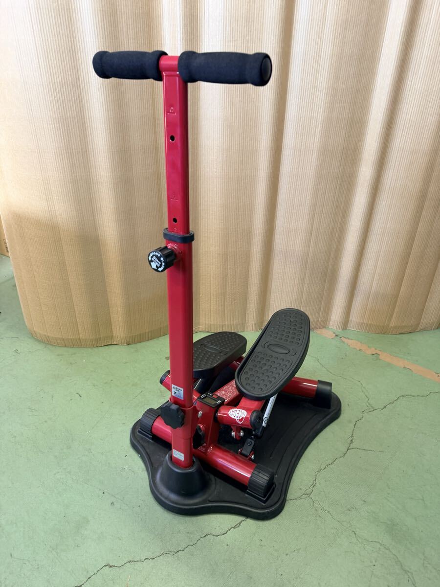 Z家A405 健康ステッパー NICEDAY ND-1R NH-1R ナイスデイ ショップジャパン 健康器具 レッド ダイエット トレーニング 昇降ステッパー 拍卖