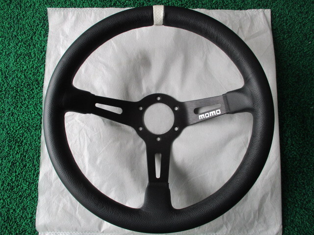 MOMO モモ ステアリング フルスピード MOMO FULL SPEED WHITE 328/90 DEEPタイプ 正規品 ほぼ未使用拍卖