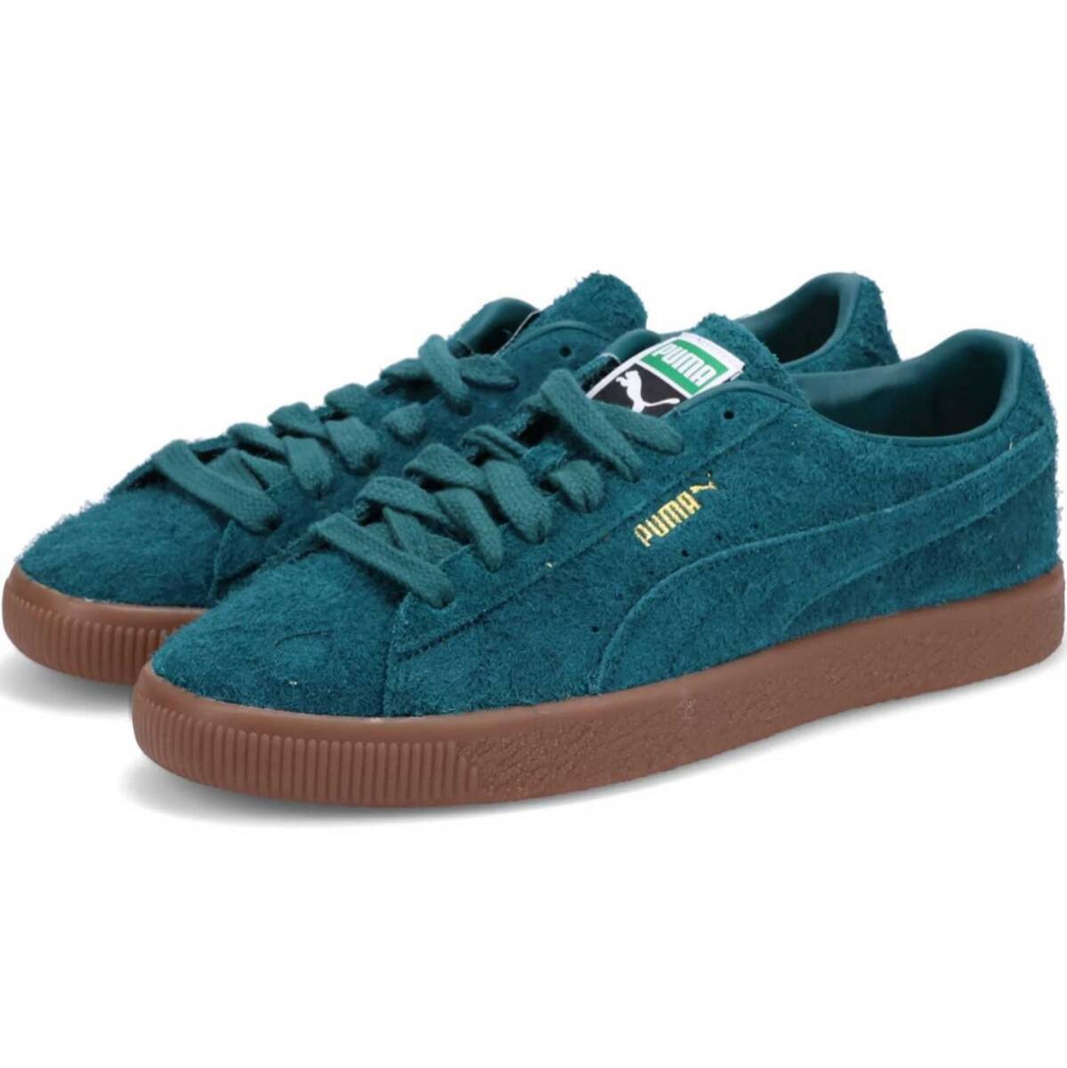 プーマ スエード ヴィンテージ ヘアリースウェード 定価12100円 27cm グリーン/ガム 緑 SUEDE VTG HAIRY SUEDE メンズ スニーカー拍卖