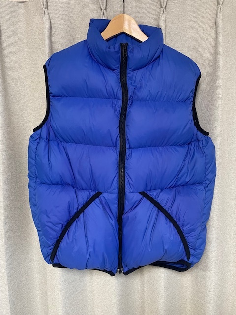 20、FEATHERED FRIENDS フェザーフレンズ ヘリオス ダウン ベスト 希少なアメリカ製 フェザードフレンズ 正規店購入!Mサイズ 青紫色拍卖