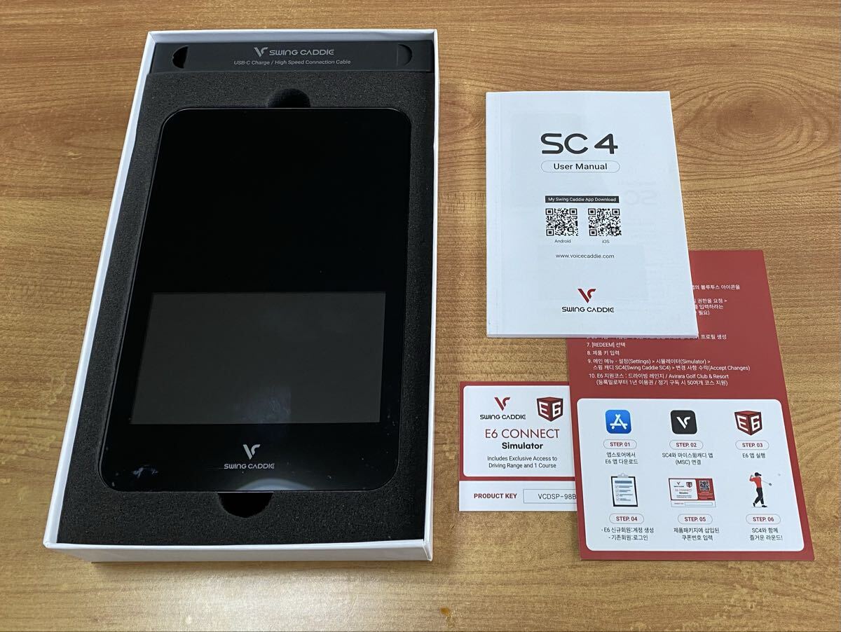 ボイスキャディ スイングキャディ SC4 レーダー距離測定器拍卖