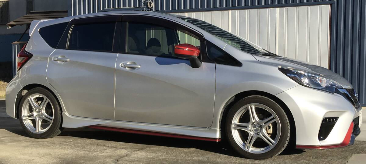 2018(H30)年 日産 ノート ニスモS 7000km 車検R9.11迄 5速MT ブリッジストーンポテンザアドレナリンSW005アルミ SUS POWERエアフィルター拍卖