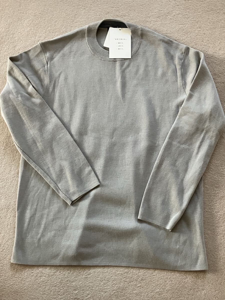 送料無料 ユナイテッドアローズ green label relaxingクリーン ソウバリ クルーネック ニット ―ウォッシャブル・抗菌 未使用 L 秋冬拍卖